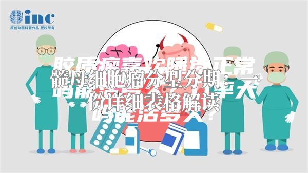 髓母细胞瘤分型分期：一份详细表格解读