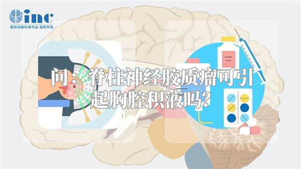 问：脊柱神经胶质瘤可引起胸腔积液吗？