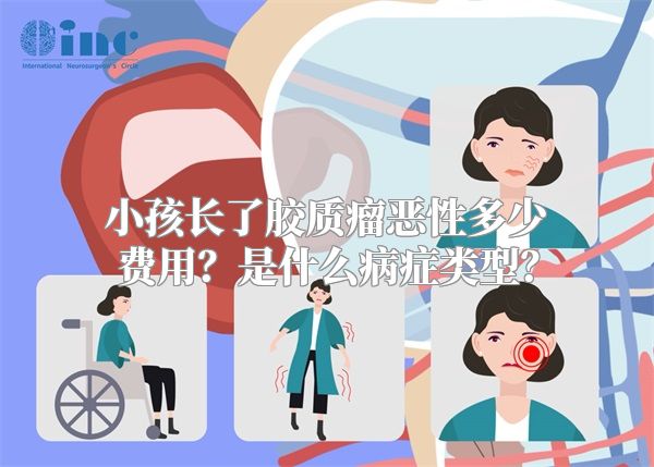 小孩长了胶质瘤恶性多少费用？是什么病症类型？