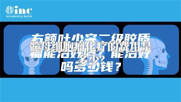 髓母细胞瘤化疗的费用是多少？