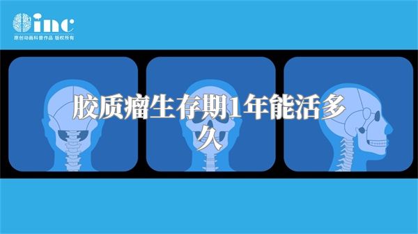 胶质瘤生存期1年能活多久