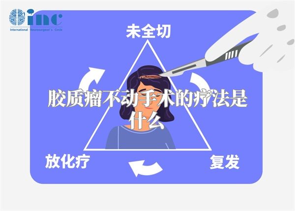 胶质瘤不动手术的疗法是什么