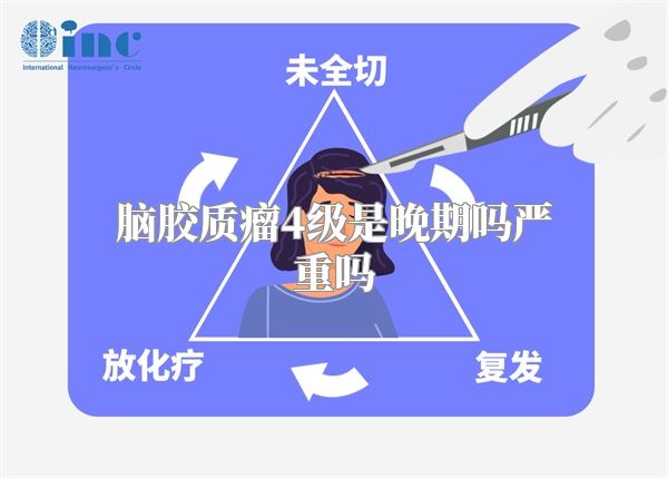 脑胶质瘤4级是晚期吗严重吗