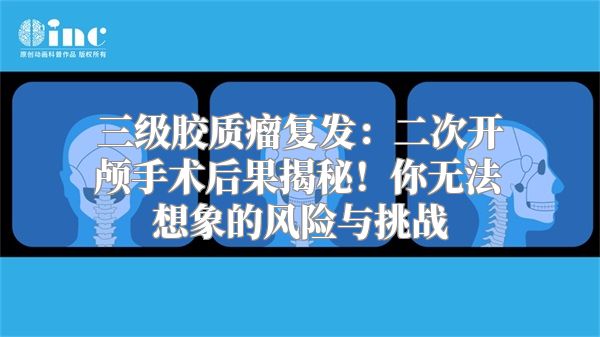 三级胶质瘤复发：二次开颅手术后果揭秘！你无法想象的风险与挑战