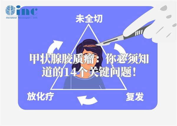 甲状腺胶质瘤：你必须知道的14个关键问题！