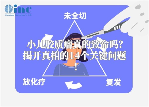 小儿胶质瘤真的致命吗？揭开真相的14个关键问题！