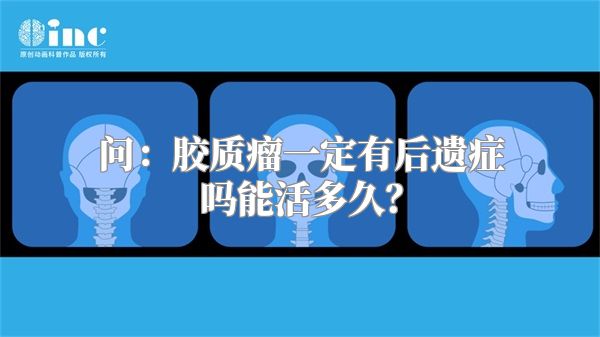 问：胶质瘤一定有后遗症吗能活多久？