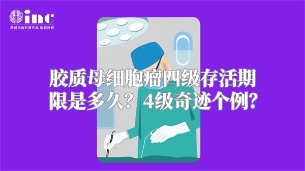 胶质母细胞瘤四级存活期限是多久？4级奇迹个例？