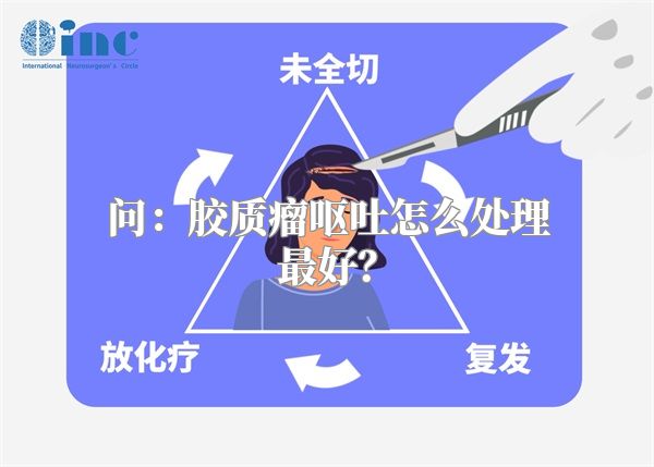 问：胶质瘤呕吐怎么处理最好？