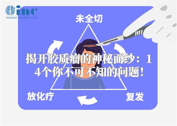 揭开胶质瘤的神秘面纱：14个你不可不知的问题！