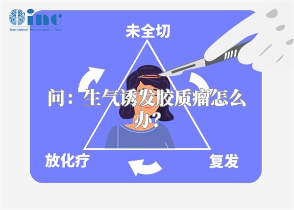 问：生气诱发胶质瘤怎么办？