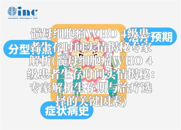 髓母细胞瘤WHO 4级患者生存时间实情揭秘专家解析(髓母细胞瘤WHO 4级患者生存时间实情揭秘：专家解析生存期与治疗选择的关键因素)