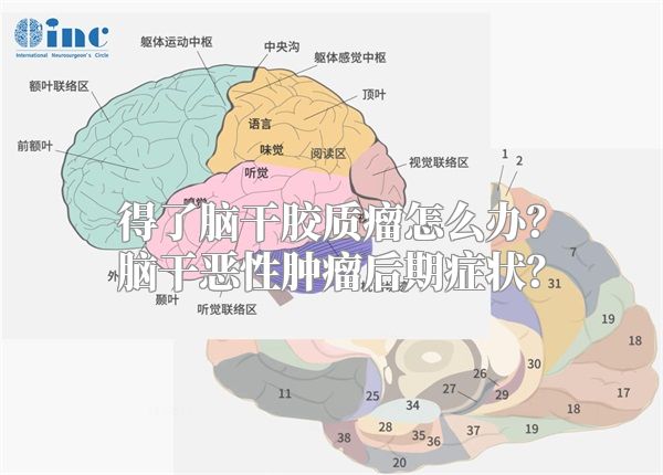 得了脑干胶质瘤怎么办？脑干恶性肿瘤后期症状？