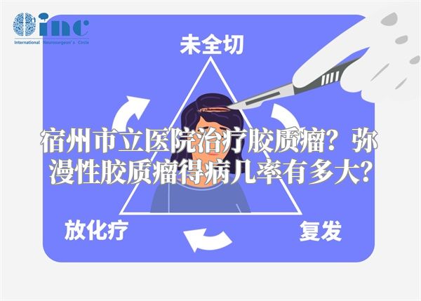 宿州市立医院治疗胶质瘤？弥漫性胶质瘤得病几率有多大？