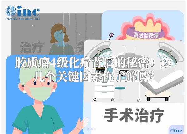 胶质瘤4级化疗背后的秘密：这几个关键因素你了解吗？