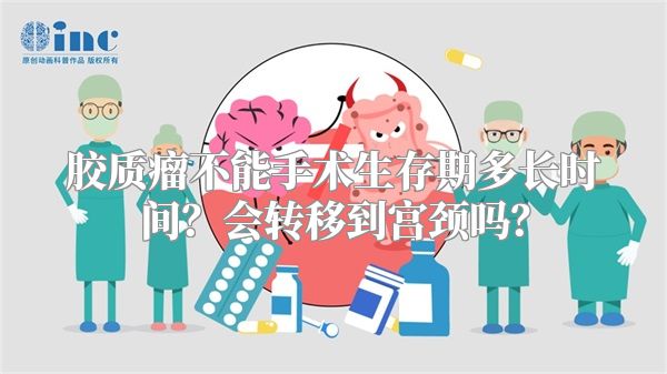 胶质瘤不能手术生存期多长时间？会转移到宫颈吗？