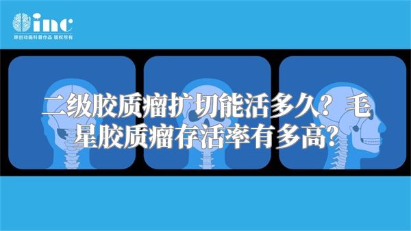 二级胶质瘤扩切能活多久？毛星胶质瘤存活率有多高？