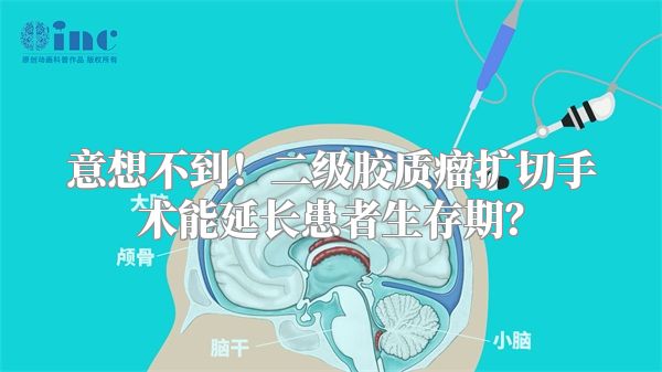 意想不到！二级胶质瘤扩切手术能延长患者生存期？