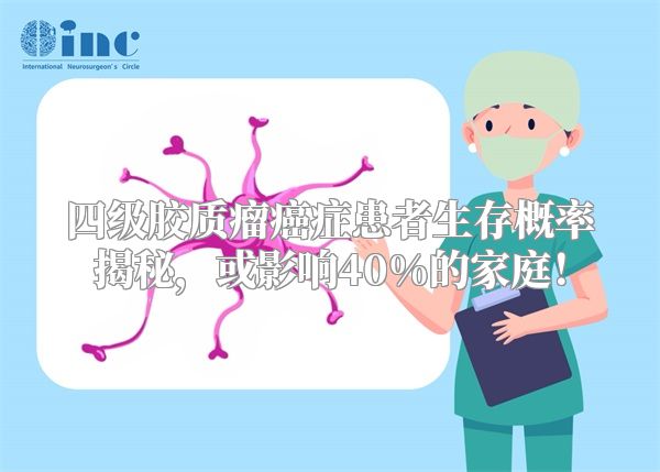 四级胶质瘤癌症患者生存概率揭秘，或影响40%的家庭！