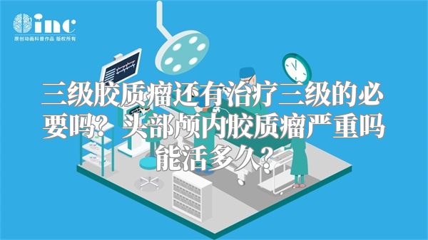 三级胶质瘤还有治疗三级的必要吗？头部颅内胶质瘤严重吗能活多久？