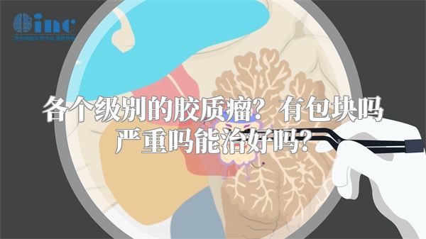 各个级别的胶质瘤？有包块吗严重吗能治好吗？