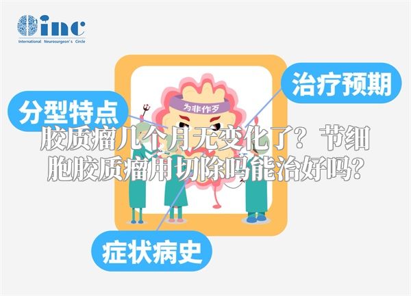 胶质瘤几个月无变化了?节细胞胶质瘤用切除吗能治好吗?