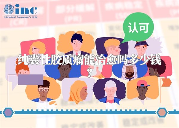 纯囊性胶质瘤能治愈吗多少钱?
